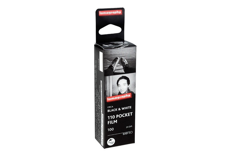Lomography Orca  110 Black and White film 24 exp