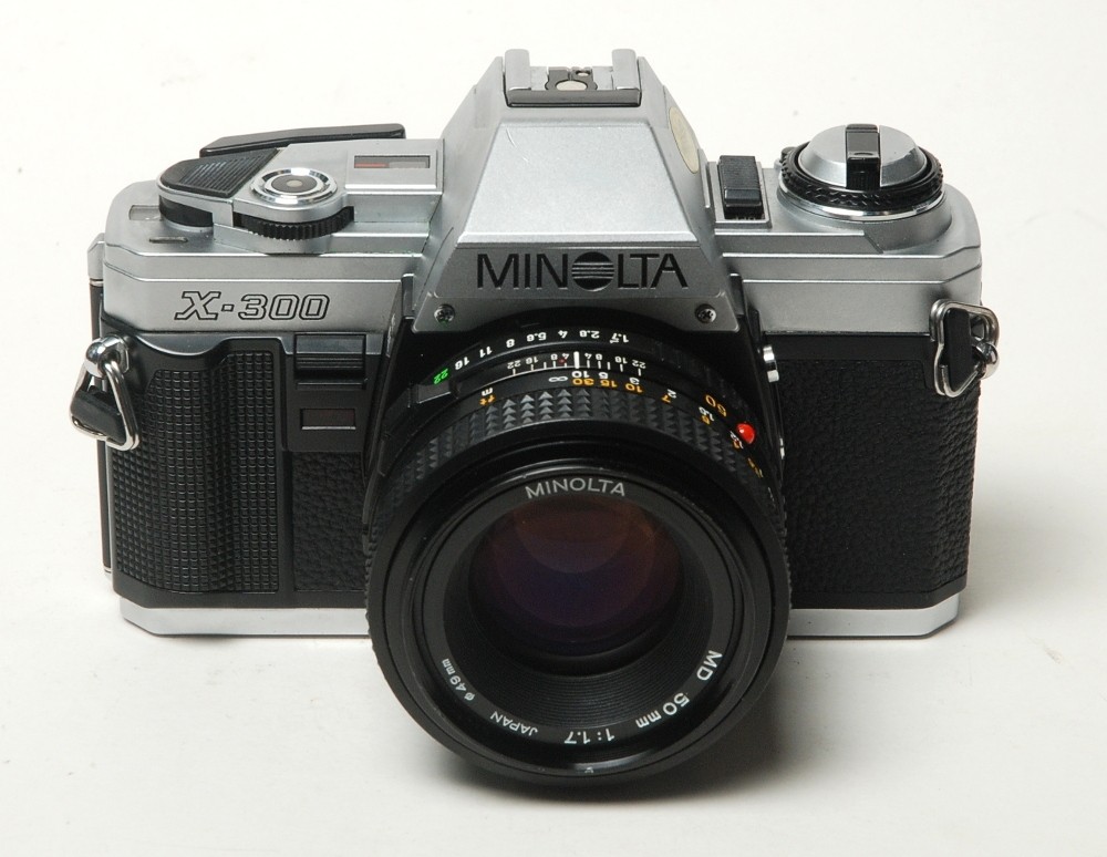 Minolta X-300 with Minolta MD 50/f1.7